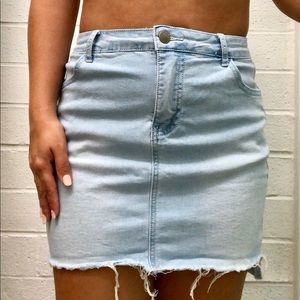 Jean skirt